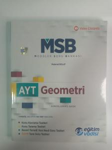 2. El Eğitim Vadisi Modüler Soru Bankası Ayt Geometri 4 Modül (İadesiz)