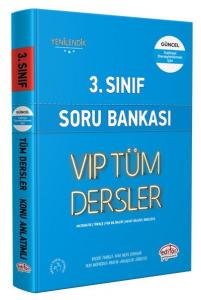 Editör Yayınları 3. Sınıf VIP Tüm Dersler
Soru Bankası