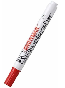Snowman Beyaz Tahta Kalemi Kırmızı BG-02 Doldurulabilir