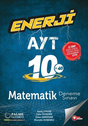 AYT Matematik Enerji 10 Deneme Sınavı