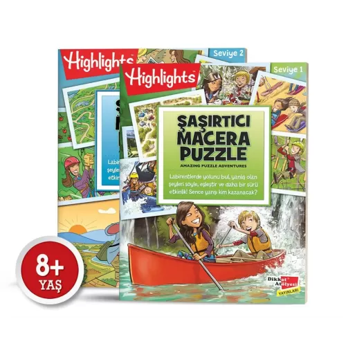 Şaşırtıcı Macera Puzzle 2'li Set