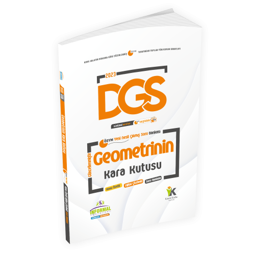 2023 DGS Geometrinin Kara Kutusu Konu Özetli Dijital Çözümlü