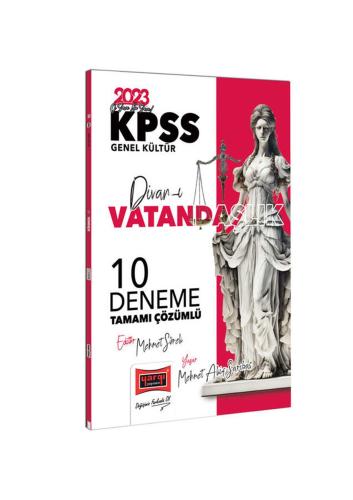 Yargı Yayınları 2023 KPSS Divan-ı Vatandaşlık Tamamı Çözümlü 10 Deneme