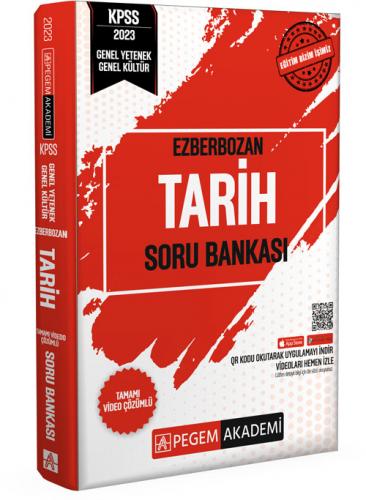 2023 KPSS Tarih Ezberbozan Soru Bankası Video Çözümlü