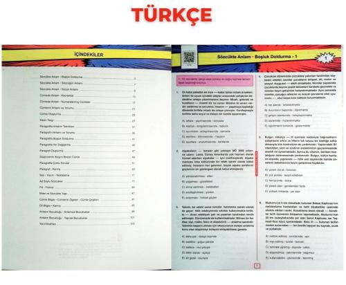 İkisi Bir Arada Tyt Türkçe ve Matematik Soru Bankası Tekrar Kitabı Fır