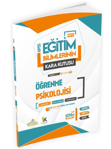 İnformal KPSS Eğitim Bilim Kara Kutusu Öğrenme Psikolojisi