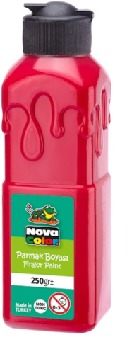 Nova Color Parmak Boyası 250 Gr Kırmızı