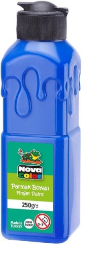 Nova Color Parmak Boyası 250 Gr Mavi