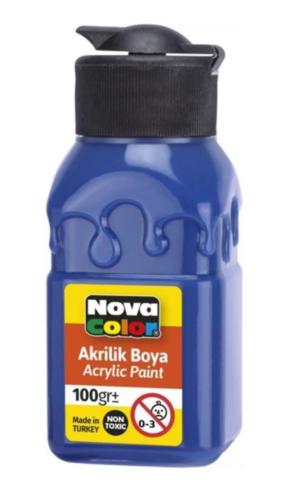 Nova Color Akrilik Boya Lacivert 100 c NC-2026