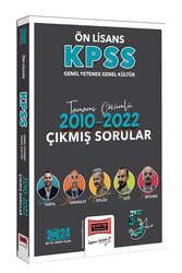 Yargı Yayınları 2024 KPSS GY-GK Ön Lisans Tamamı Çözümlü 2010-2022 Çık