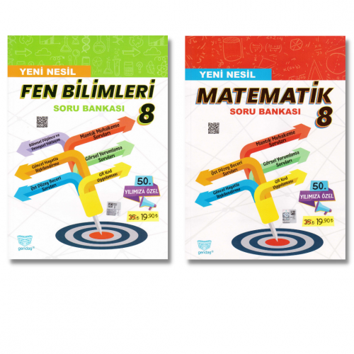 8. Sınıf Matematik - Fen Soru Bankası