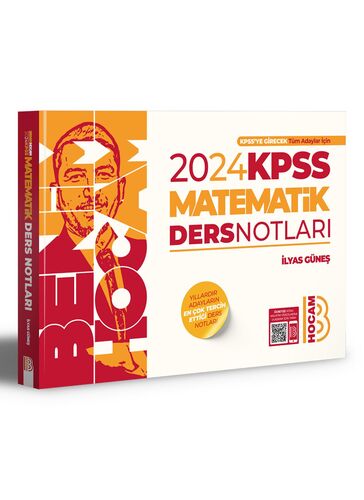 Benim Hocam Yayınları 2024 KPSS Matematik Video Ders Notları