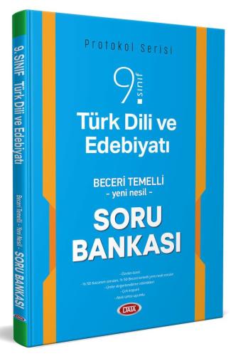 Data 9. Sınıf Protokol Türk Dili ve Edebiyatı Soru Bankası