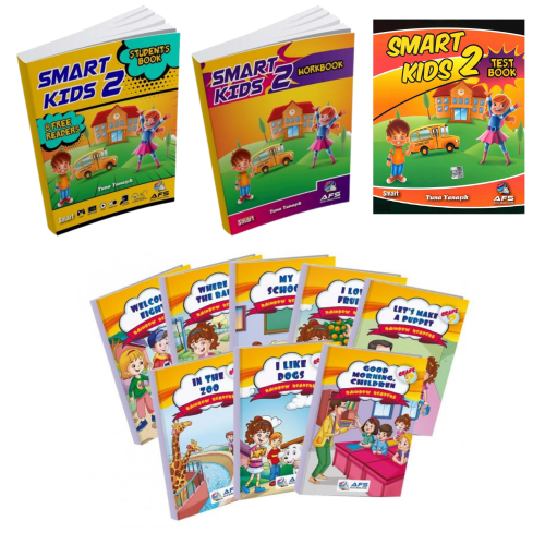 Afs İngilizce Smart Kids 2. Sınıf Hikayeli Kitap Seti Tuna Yanaşık