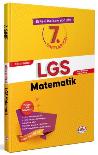 7. Sınıflar için LGS Matematik