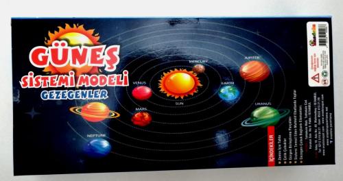 Anadolu Güneş Sistemi Modeli - Gezegenler