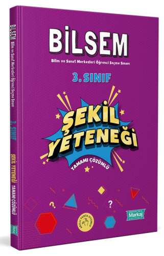 3. Sınıf Bilsem Hazırlık Şekil Yeteneği Tamamı Çözümlü