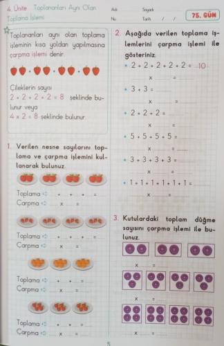 Bilgin Çocuk 2. Sınıf Gün Gün Matematik 2. Kitap