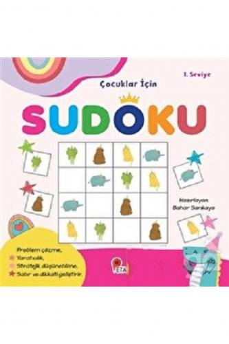 Peta Kitap Sudoku 1. Seviye