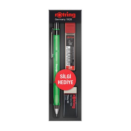 Rotring Visuclick Basmalı Kurşun Kalem 0.5 Set Yeşil