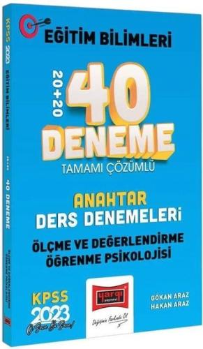 Yargı Yayınları KPSS Eğitim Bilimleri Tamamı Çözümlü 40 Deneme 2022