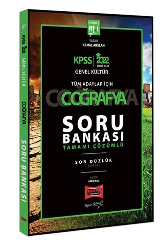 Yargı Yayınları KPSS Coğrafya Son Düzlük Tamamı Çözümlü Soru Bankası 2