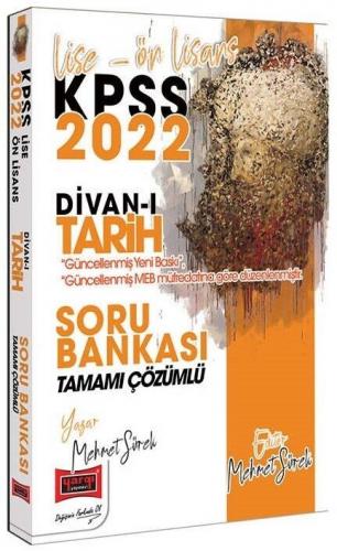 Yargı Yayınları KPSS Divan-ı Tarih Soru Bankası 2022